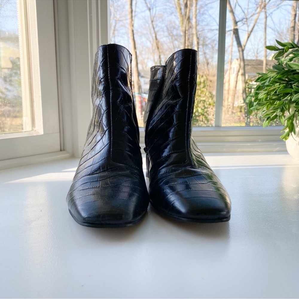 Marc Fisher Square Toe Booties - image 3